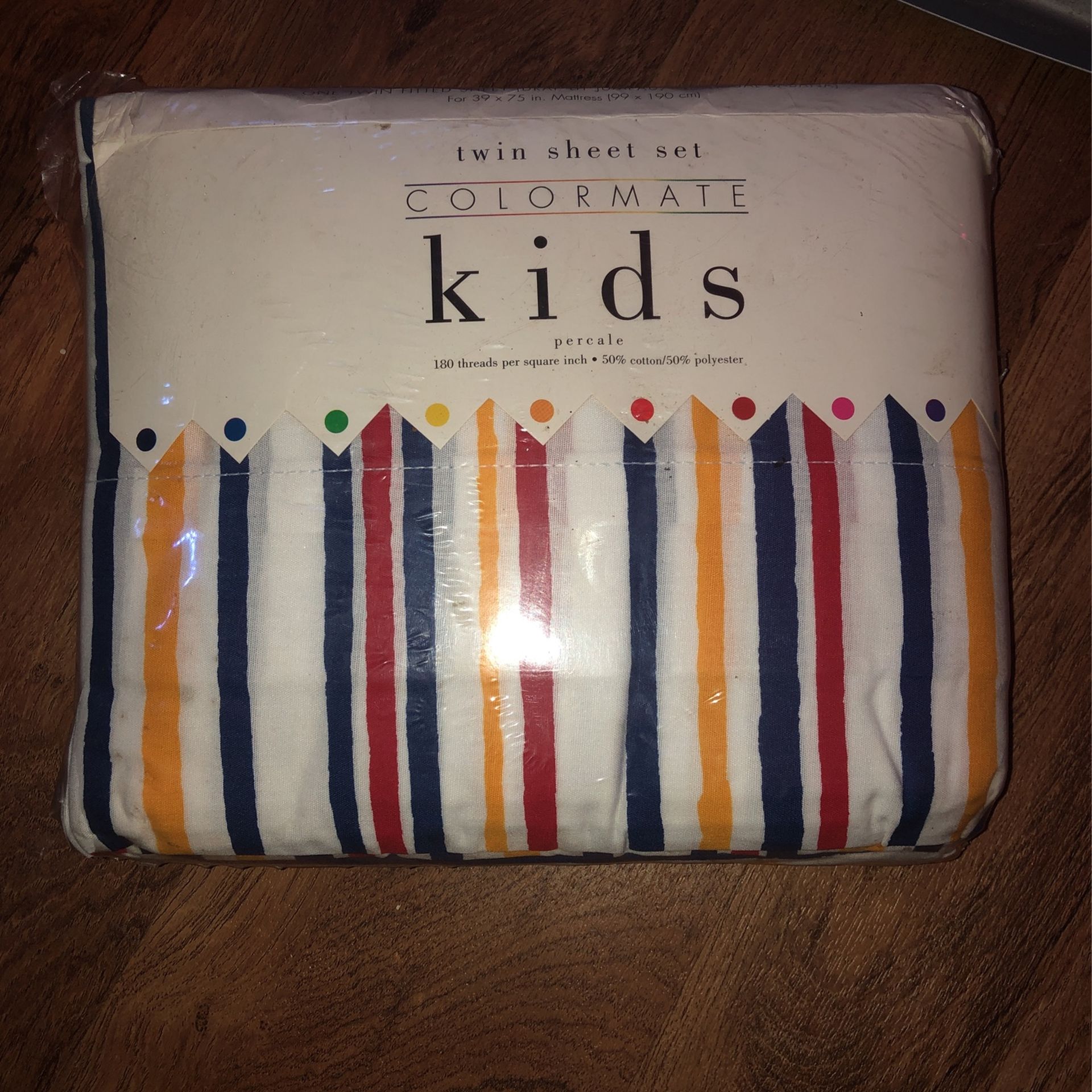 Colormate kids twin sheet set