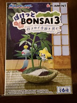 Re-Ment Pokémon Bonsai 3 figure