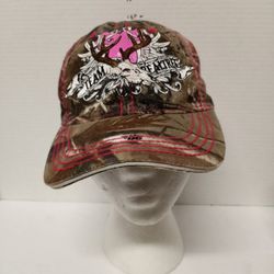 Women's Team Realtree Camo Pink hat cap adjustable