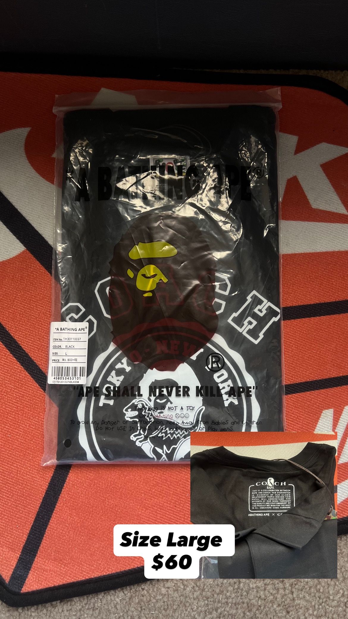 Coach Bape