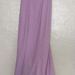 Portia and Scarlett Strapless Lavender Dress with Crystal Details