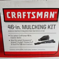 Craftzman 46" Mulching Kit