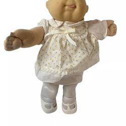 Cabbage Patch Doll bold 1989 Tongue Coleco made in Taiwan Mold 11 IC6