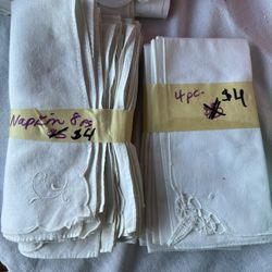 Vintage Napkins And More 