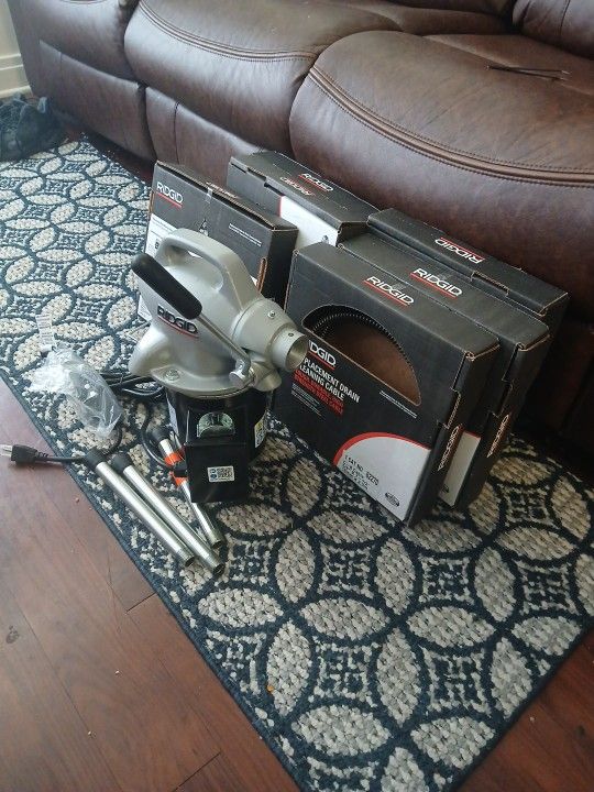 New Drain Cleaner K-50 With 6boxes Of Cables