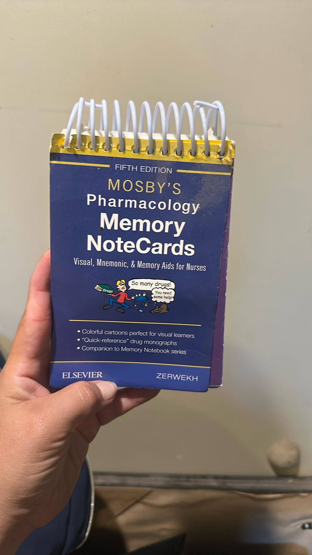 Mosbys Pharmacology note Cards