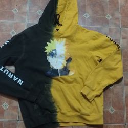 EUC Naruto Pullover Hoodie Size M