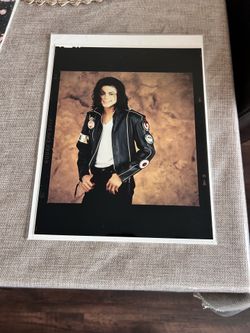 Vintage Michael Jackson Photo Print – Fujichrome / Kodak Style Collectible