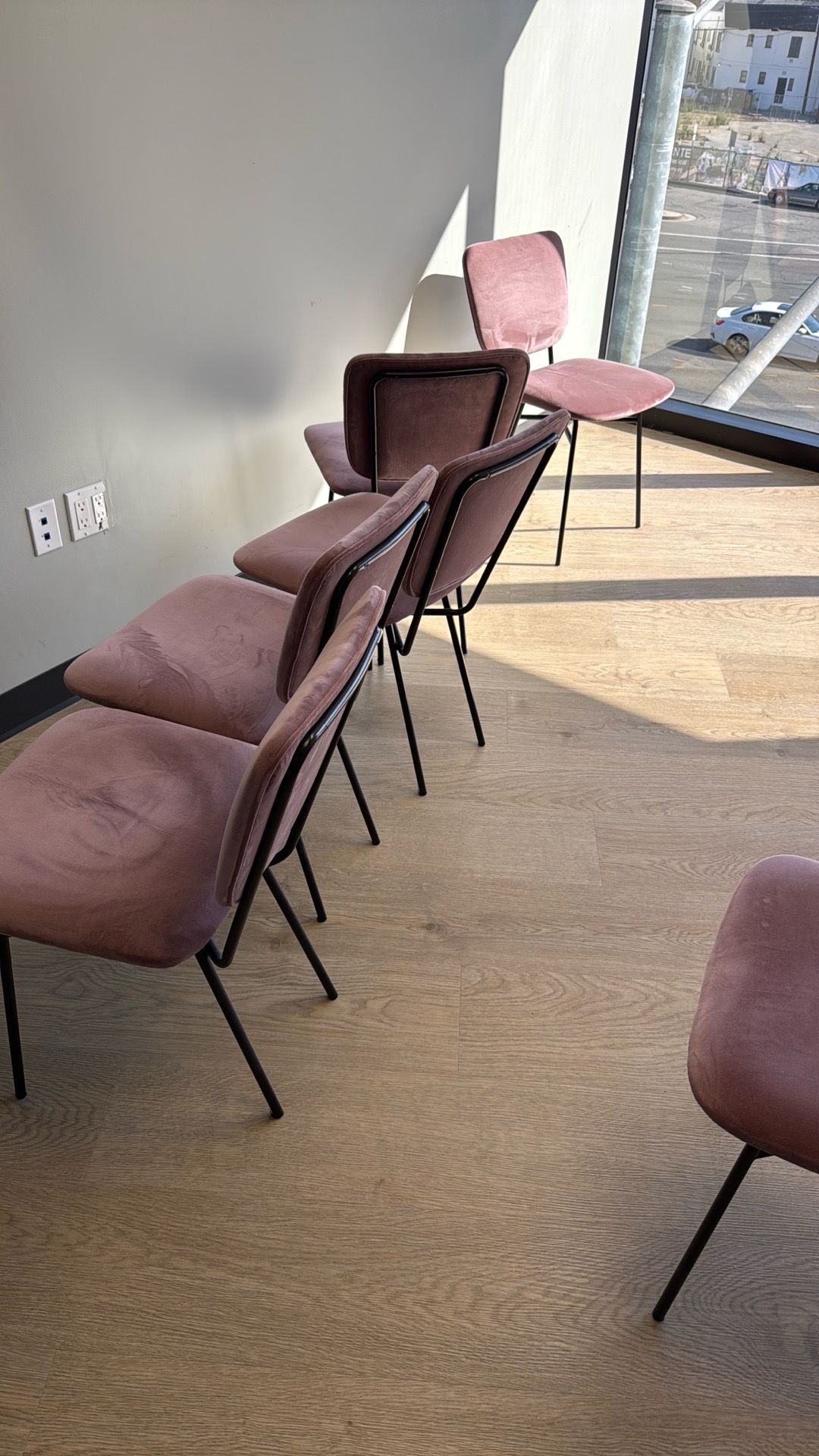 Suede Chairs