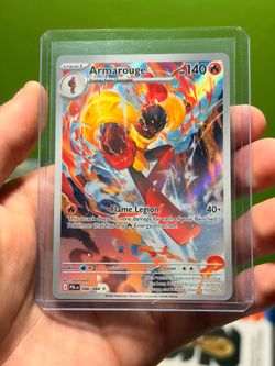 Pokemon Armarouge IR - 086/084 - Pitch Black - Mint