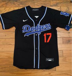 Black Los Angeles dodgers Shohei Ohtani classic jersey