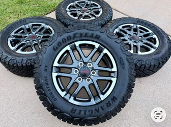 Brand New Toyota TRD Wheels and Tires Tacoma Tundra 4Runner Sequoia Lexus Duratrac RT Tires 6x5.5