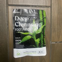 Deep Cleansing Foot Patch 10 Packets (100 Detox Foot Pads)