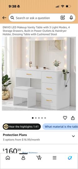 Make up vanity
