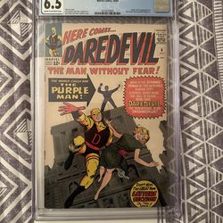 Daredevil #4 CGC 6.5 1st Appearance of Killgrave/The Purple Man  (1964)