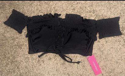 Brand New Women’s XHILARATION Off Shoulders Bikini Top