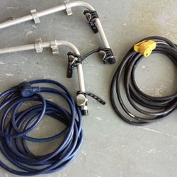 Bike Carrier ,  2  Motor Home Electric  Hook  Ups