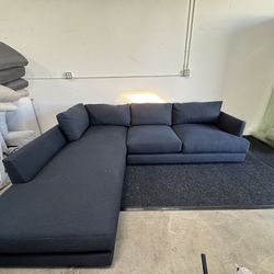 Blue Sectional For Sale