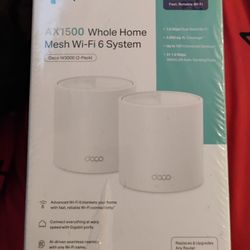 TP Link|DECO Wifi 6 System 