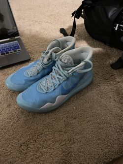 Nike kd 12 light blue sale