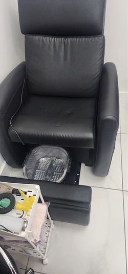 Silla de masaje Negra