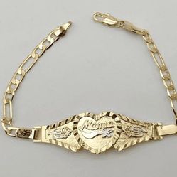 MAMA bracelet Gold-plated 7 ½inches 