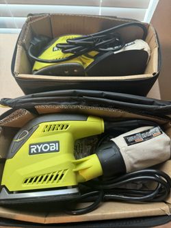 Ryobi CFS1503GK Corded Electric Corner Cat Finish Sander With Tool Bag