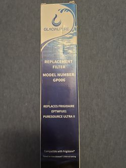 GlaciarPure Water Filter Model #GP006