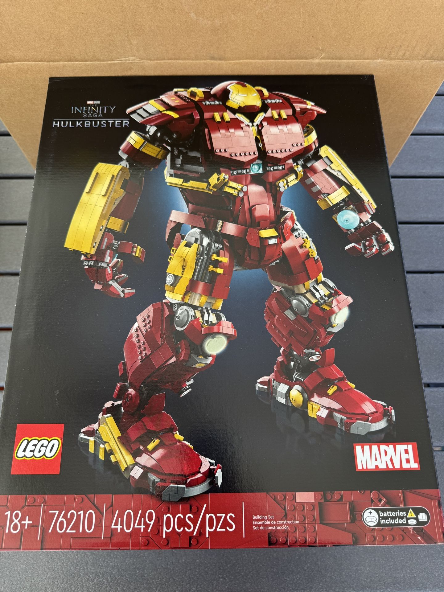 LEGO Marvel Hulkbuster 76210 Infinity Saga BRAND NEW SEALED NIB