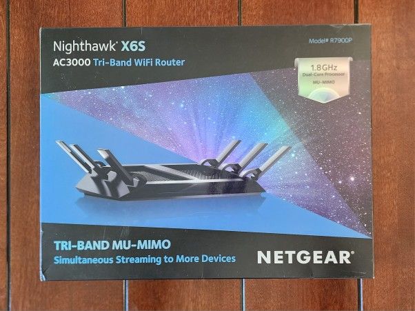 Nighthawk X6S AC3000 Tri-Band WiFi Router