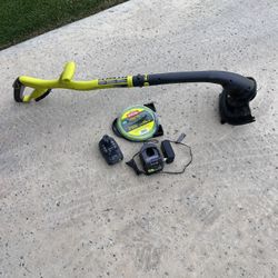 Ryobi 18V ONE+ Cordless 10" String Trimmer/Edger