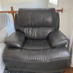 Oversized Power recliner. 