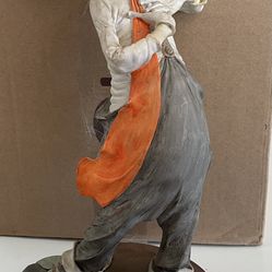 Vintage Porcelain Clown Figurine