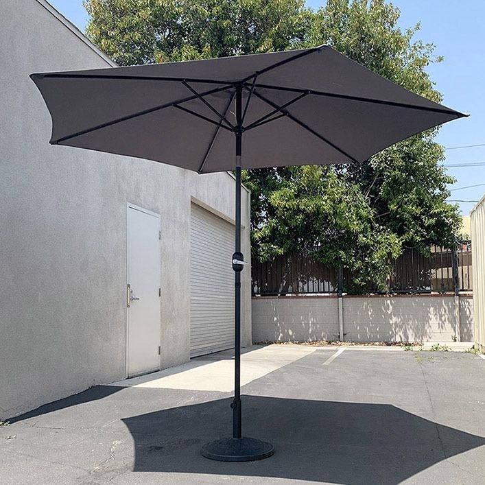 11' patio umbrella with solar lights Kozyard 15 FT Rectangular Double-Sided Patio Umbrella with Solar Light –  Kozyard LLC main image 1