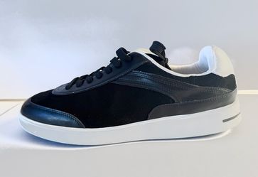 ALDO Men’s Black/White Suede Lace-Up