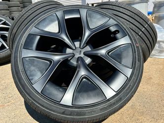 OEM 21" 2026 Tesla Model Y Performance 21" Arachnid 2.0 Wheels Tires Hankook NEW