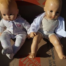 2 American  doll realy small doll
