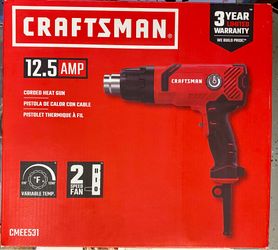 Craftsman 12.5 amp variable temperature corded heat gun