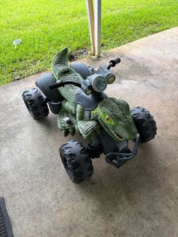 Power wheels raptor 4-wheeler