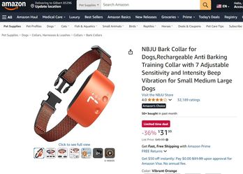 Bark Collar for Dogs