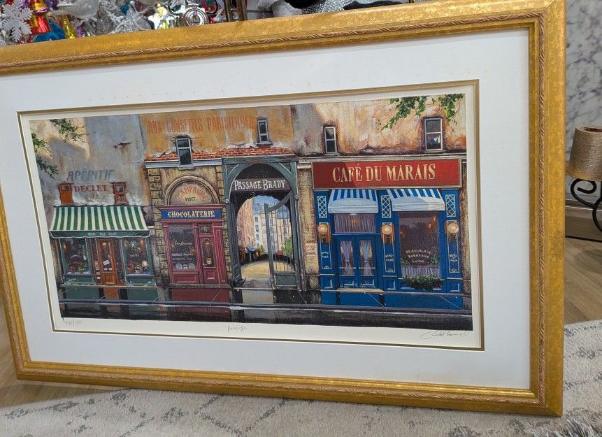 Louis Robichaud Passage Signed Fine Art Serigraph.