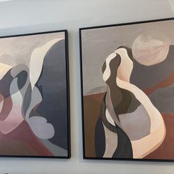 La Paz II Espresso abstract artworks