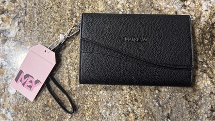 MarkenyA, Black, Wristlet, Wallet, Clutch, NWT