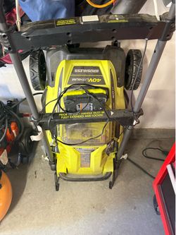 Ryobi 40V Brushless Lawn Mower w/ Battery & Charger – Works Great
