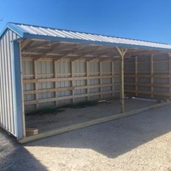 10x24 Metal Run-in Shed | FREE DELIVERY | RTO Available