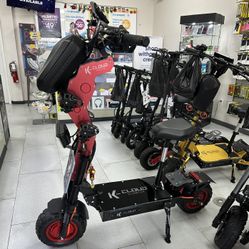 K Cloud K14 Electric Scooter 80MPH! Finance For $50 Down Payment!!