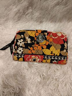 Vera Bradley Quilted Floral Wallet