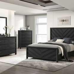 #1 Sale Of The Year! Brand New Bedroom Set With Mattress Set For Lowest Price Guaranteed!!  
