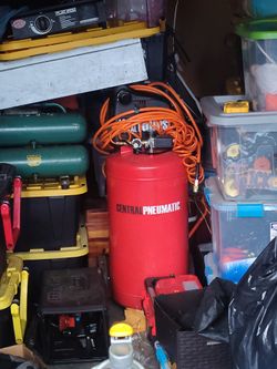 Central Pneumatic Vertical Air Compressor
