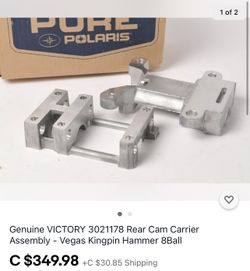 Genuine VICTORY (Model(contact info removed)) Rear Cam Carrier Assembly